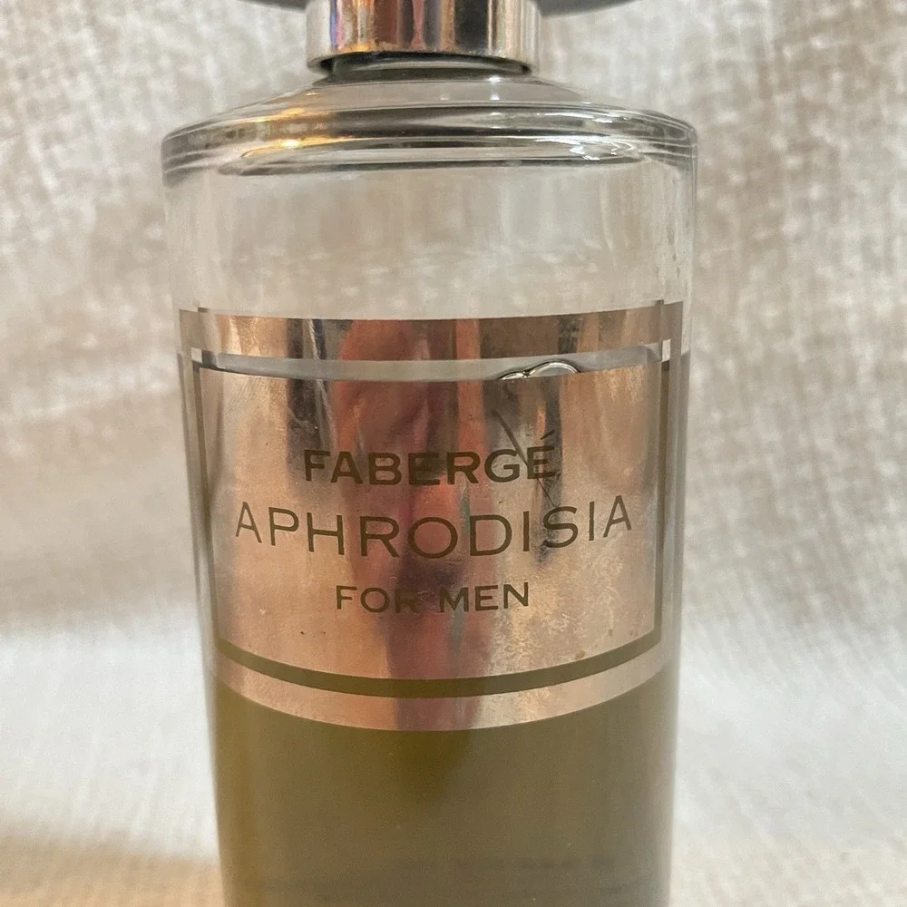 Vintage Faberge Aphrodisia for Men Cologne 16 oz USA Splash Lotion 1‎ Pint RARE